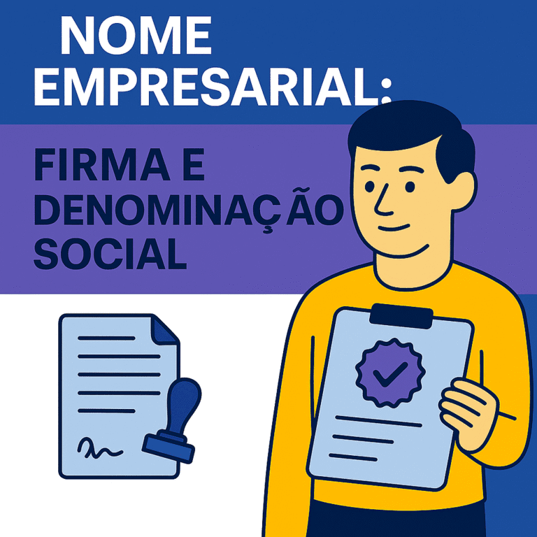 Nome Empresarial: Diferenças Entre Firma e Denominação Social