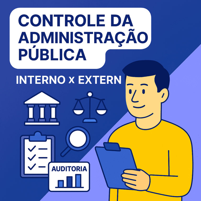 Controle da Administração Pública: interno x externo — diferenças ...