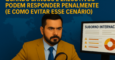 Corrupção e Sistema Bancário: Quando Bancos e Executivos Podem Responder Penalmente (e Como Evitar Esse Cenário)
