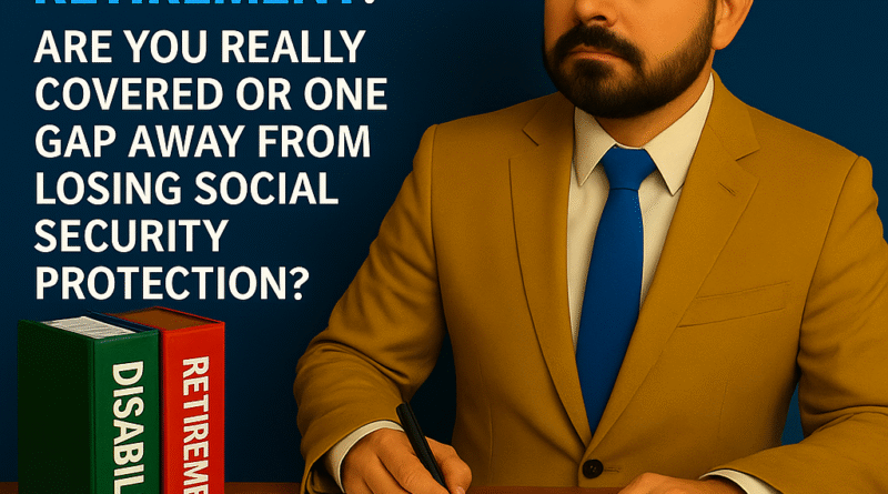Work Credits for Disability vs. Retirement: Are You Really Covered or One Gap Away From Losing Social Security Protection?