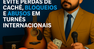Direitos de Artistas Brasileiros no Exterior: Evite Perdas de Cachê, Bloqueios e Abusos em Turnês Internacionais