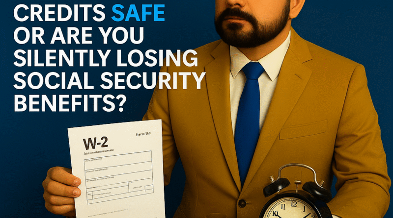 W-2 vs Self-Employment: Are Your FICA Credits Safe or Are You Silently Losing Social Security Benefits?