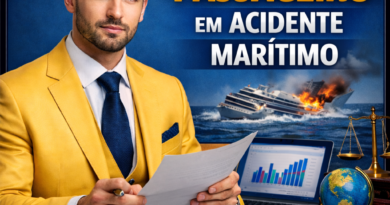 Morte de passageiro em acidente marítimo