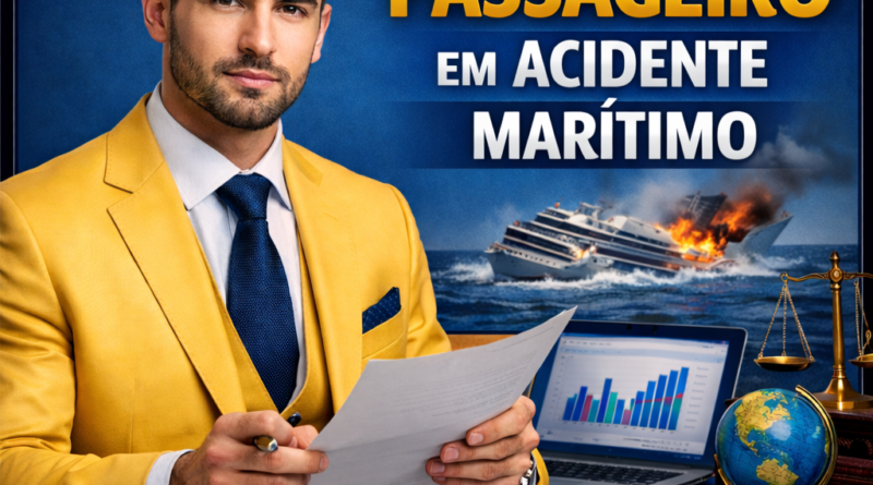 Morte de passageiro em acidente marítimo