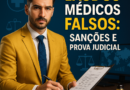 Laudos médicos falsos: sanções e prova judicial