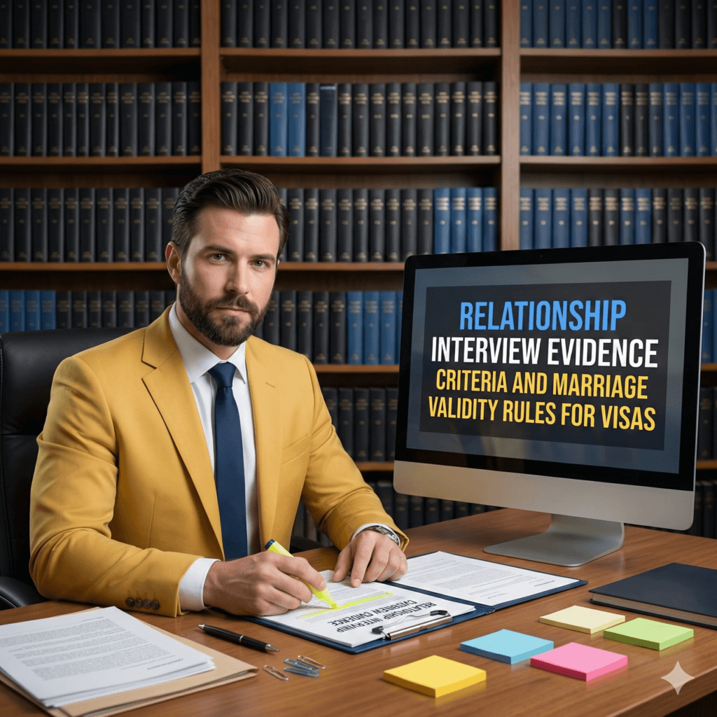 Relationship Interview Relationship Interview Evidence Criteria and Marriage Validity Rules ...
