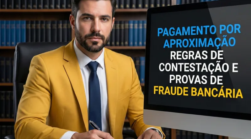 Pagamento por Aproximação Regras de Contestação e Provas de Fraude Bancária