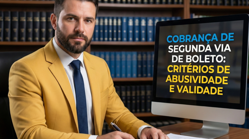 Cobrança de segunda via de boleto: critérios de abusividade e validade