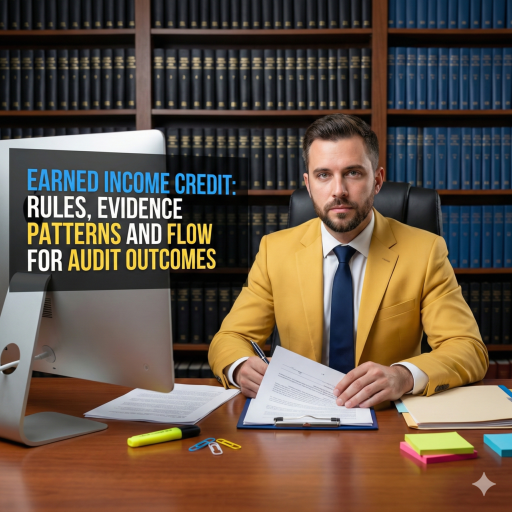 Earned income credit: Rules, Evidence Patterns and Flow for Audit Outcomes