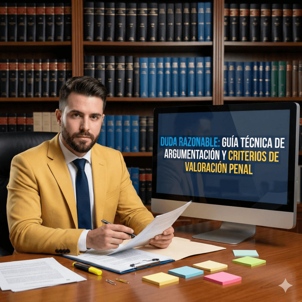 Duda Razonable Duda razonable: Guía técnica de argumentación y criterios de valoración ...