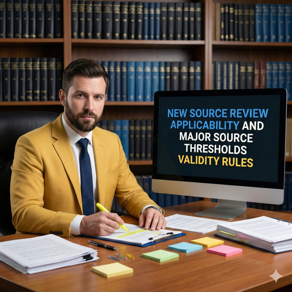 New Source Review Applicability and Major Source Thresholds Validity Rules