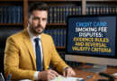 Credit card smoking fee disputes: evidence rules and reversal validity criteria