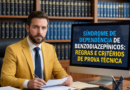 Síndrome de dependência de benzodiazepínicos: regras e critérios de prova técnica