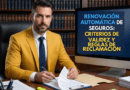 Renovación automática de seguros: criterios de validez y reglas de reclamación
