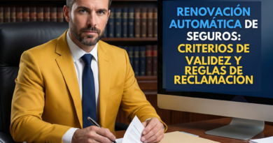 Renovación automática de seguros: criterios de validez y reglas de reclamación Renovación automática de seguros: criterios de validez y reglas de reclamación