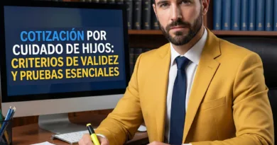 Cotización por cuidado de hijos: Criterios de validez y pruebas esenciales Cotización por cuidado de hijos: Criterios de validez y pruebas esenciales