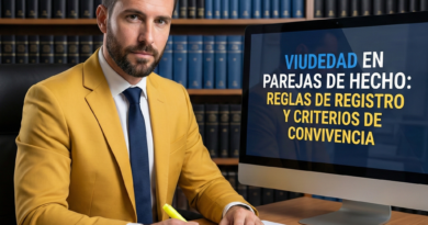 Viudedad en parejas de hecho: Reglas de registro y criterios de convivencia