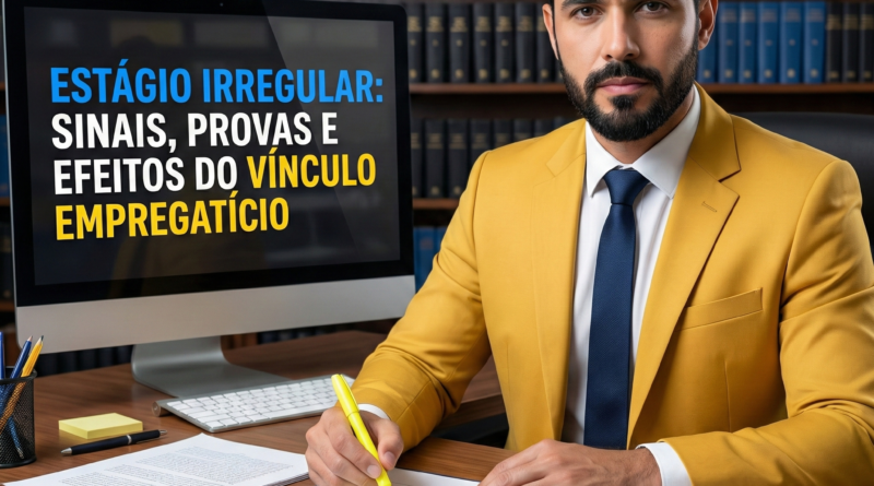 Estágio Irregular: Sinais, Provas e Efeitos do Vínculo Empregatício