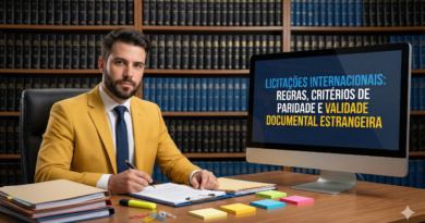 Licitações internacionais: regras, critérios de paridade e validade documental estrangeira