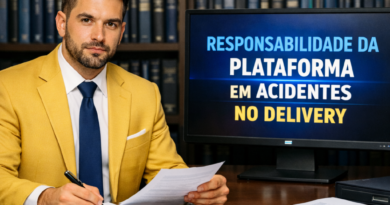 Responsabilidade da plataforma em acidentes no delivery