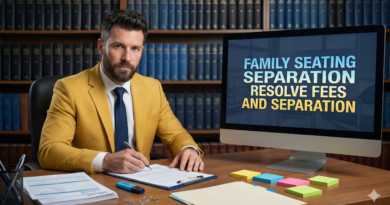 Family seating separation resolve fees and separation