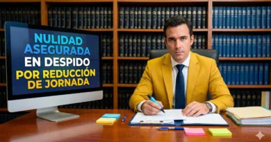 Despido por reducción de jornada asegura nulidad radical