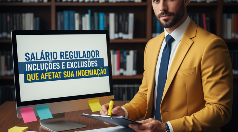 Salario regulador determinación de conceptos computables para indemnización