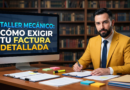 Factura detallada del taller y requisitos legales del desglose