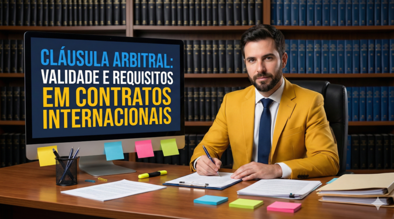 Cláusula arbitral e requisitos de validade em contratos internacionais