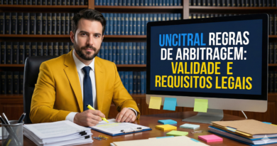 UNCITRAL regras de arbitragem e requisitos de validade UNCITRAL regras de arbitragem e requisitos de validade
