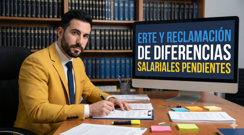 ERTE y reclamación de diferencias salariales pendientes