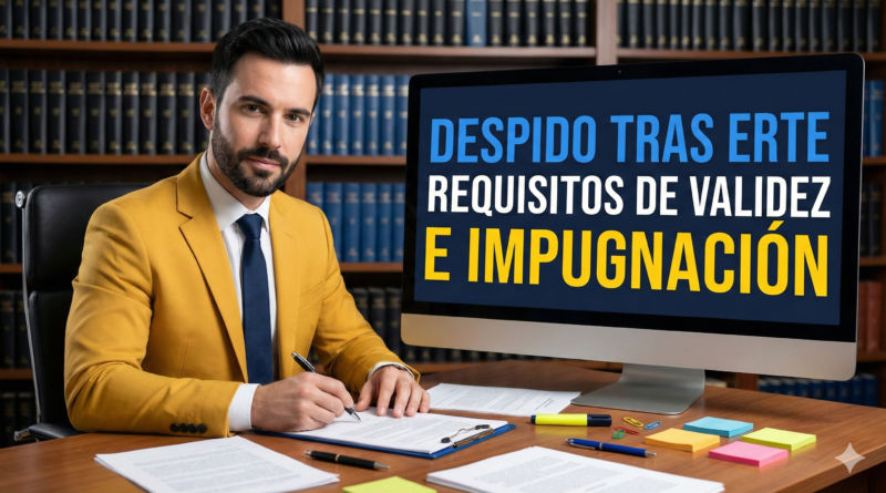 Despido tras ERTE requisitos de validez e impugnación