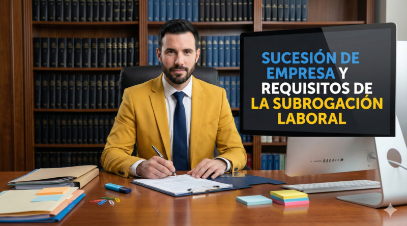 Sucesión de empresa y requisitos de la subrogación laboral