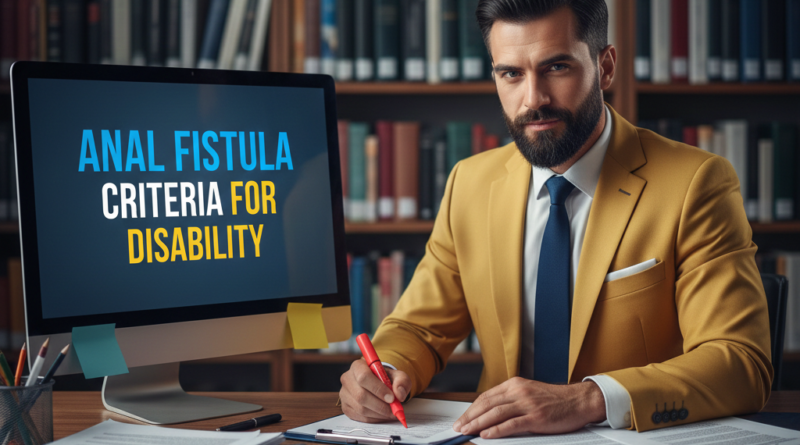 Anal fistula criteria for social security disability