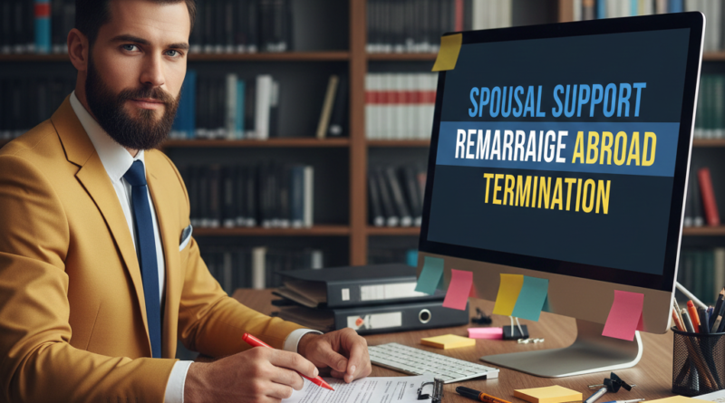 Spousal support termination triggers for remarriage and cohabitation abroad