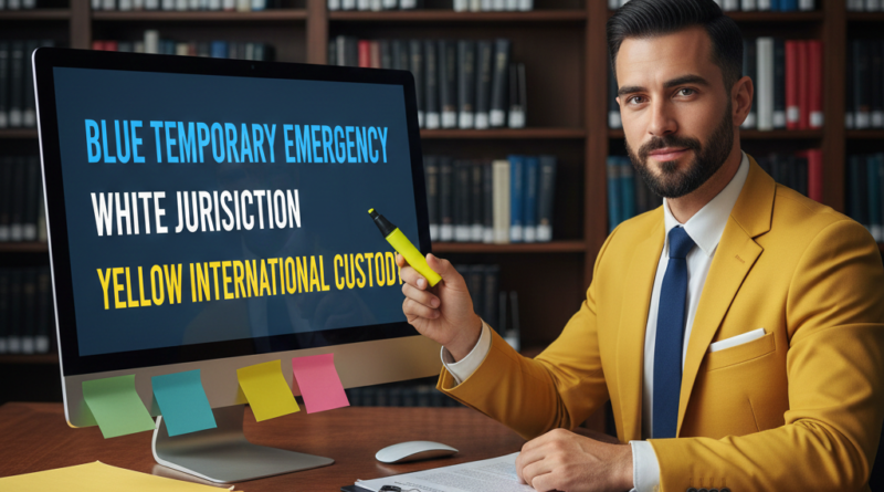 Temporary emergency jurisdiction requirements in international custody cases