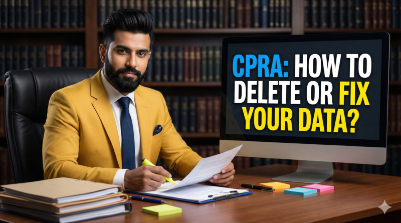 CPRA rights for access deletion and correction requests