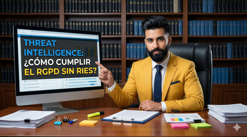 Threat intelligence uso responsable y cumplimiento del RGPD