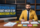 Respuesta legal ante vulnerabilidad reportada y proveedores