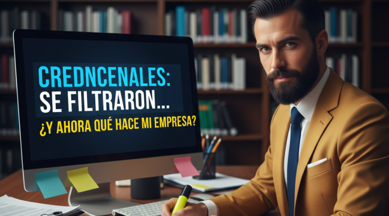 Fuga de credenciales notificación y mitigación bajo RGPD