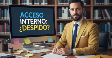 Acceso interno indebido y medidas disciplinarias laborales