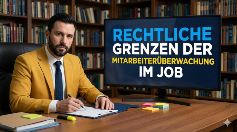 Überwachung am Arbeitsplatz und rechtliche Grenzen der Mitarbeiterkontrolle