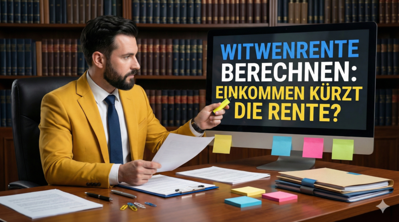Witwenrente Berechnungsgrundlagen und Kriterien der Einkommensanrechnung