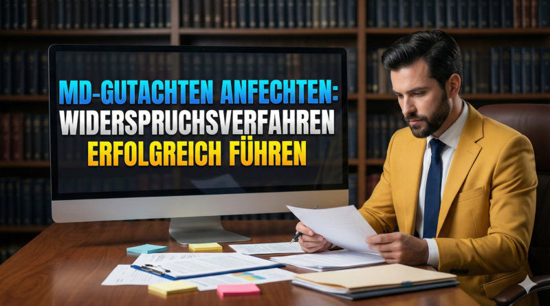 MD-Gutachten Anfechtung und Ablauf des Widerspruchsverfahrens