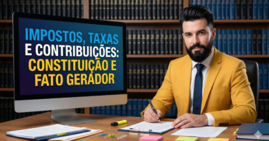 Impostos taxas e contribuições na Constituição e fato gerador