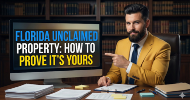 Unclaimed property search and ownership verification standards