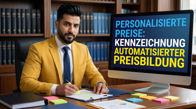 Personalisierte Preise Anforderungen zur Kennzeichnung automatisierter algorithmischer Preisbildung