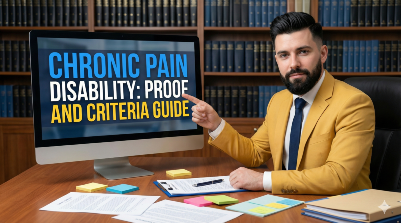 Ill-defined chronic pain disability proof and criteria