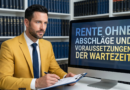 Rente ohne Abschläge und Voraussetzungen der Wartezeit