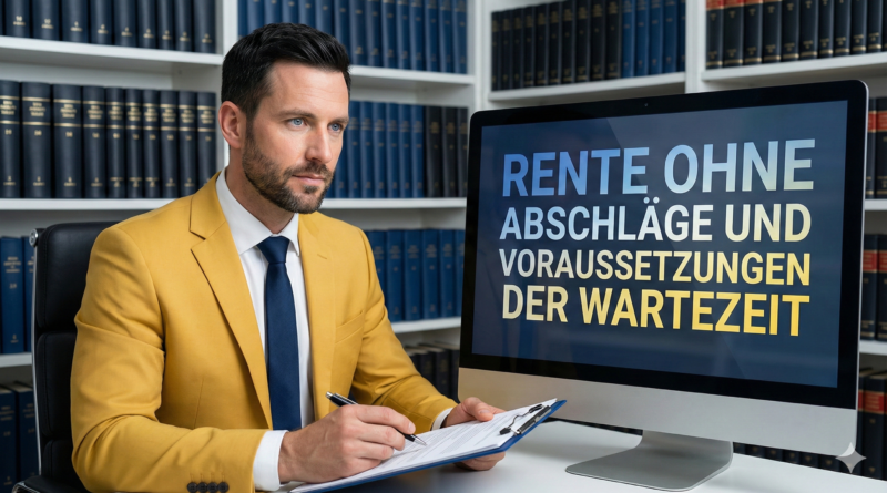Rente ohne Abschläge und Voraussetzungen der Wartezeit